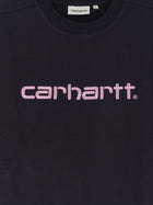 Carhartt Wip Women's Carhartt Cotton Blend Sweatshirt Black, view 3