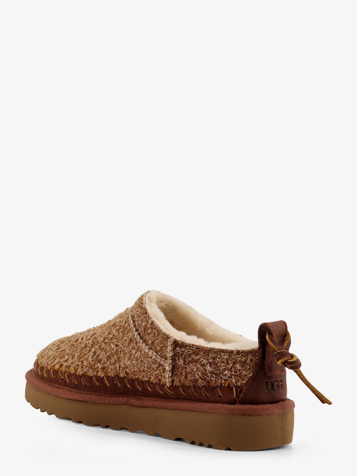 UGG Women's Classic Micro Biarritz Suede Slip Brown UGG