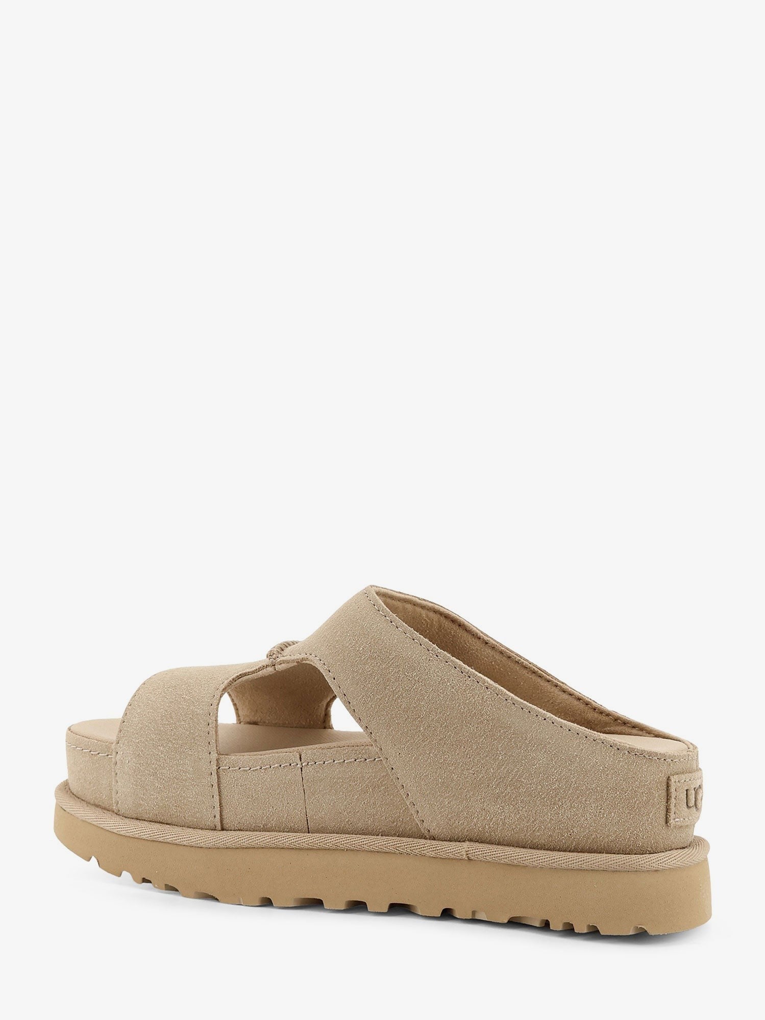 UGG Women's Goldenstar Suede Sandals Beige