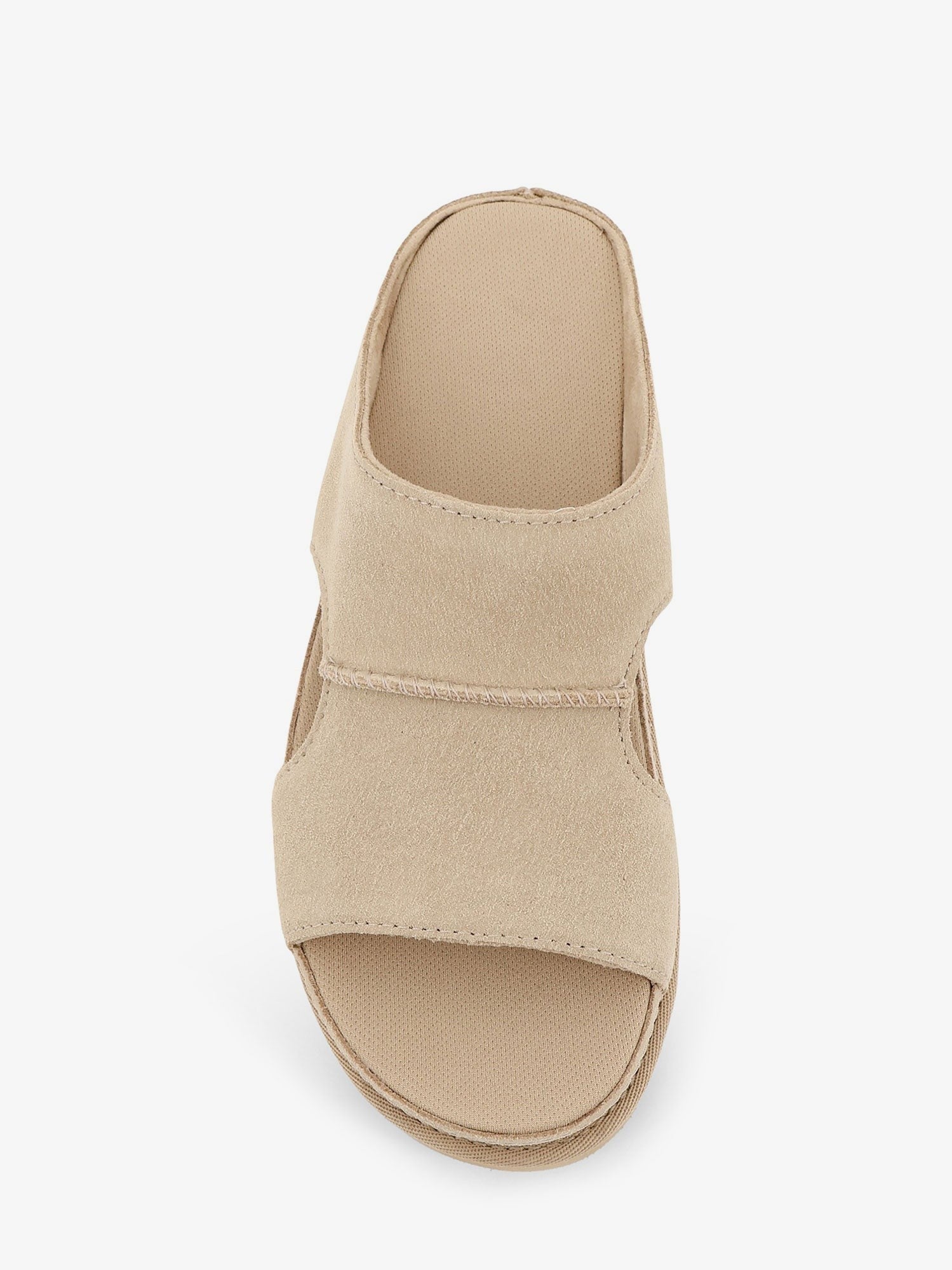 UGG Women's Goldenstar Suede Sandals Beige