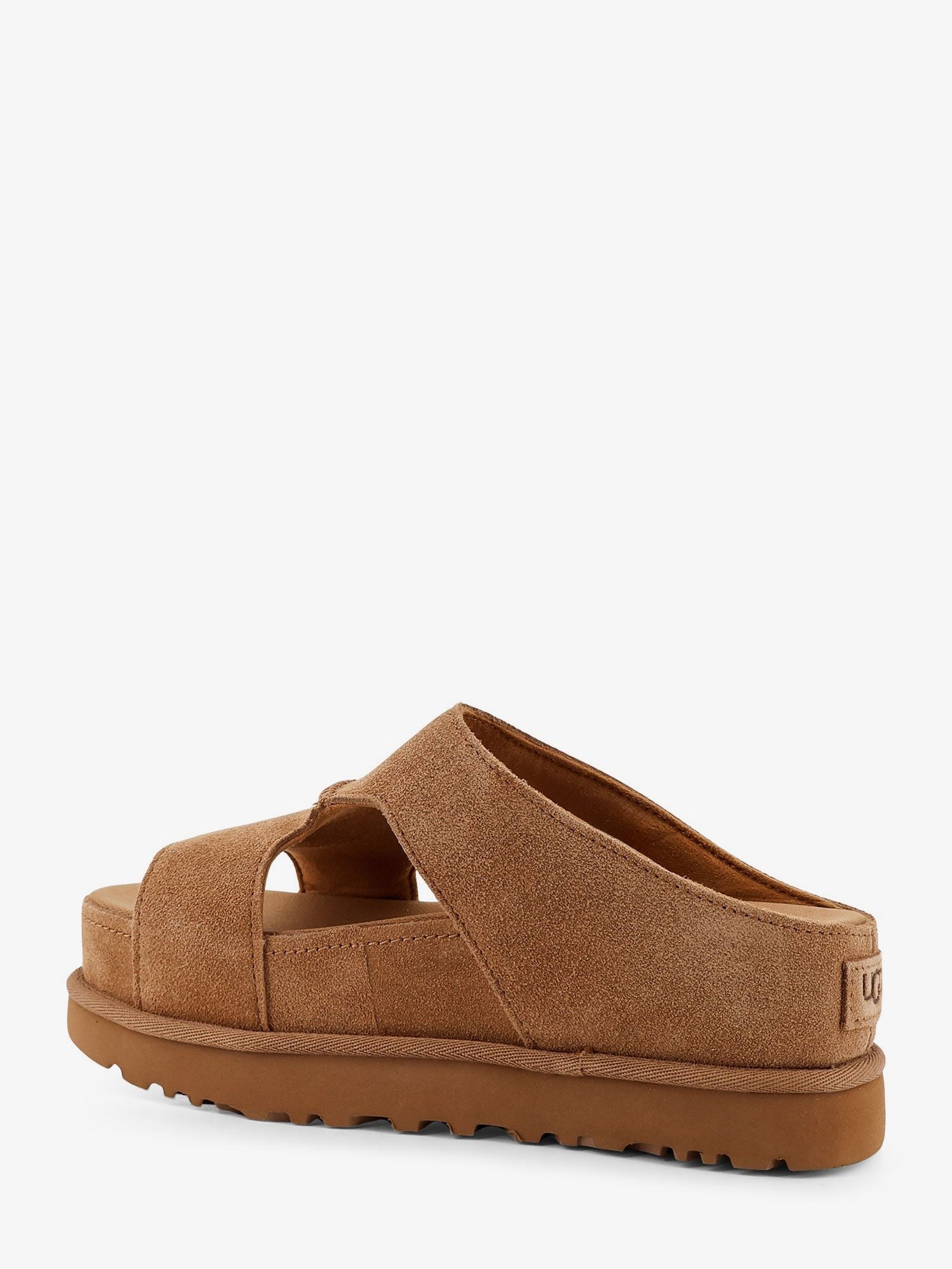 UGG Women's Goldenstar Suede Sandals Brown