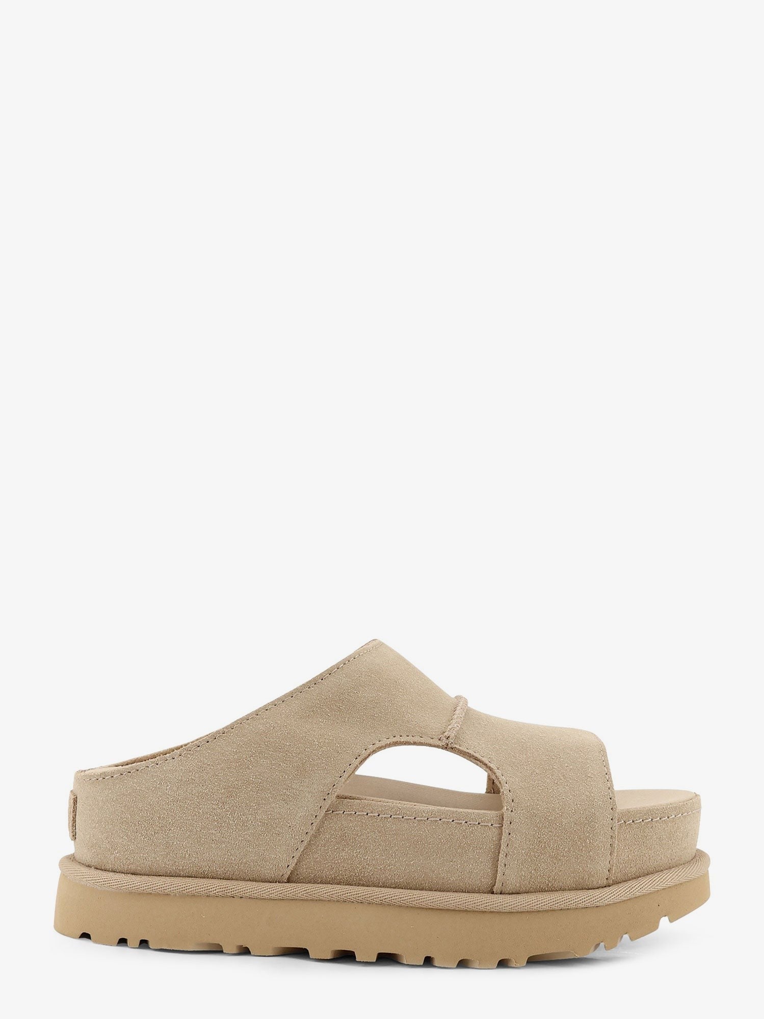 UGG Women's Goldenstar Suede Sandals Beige