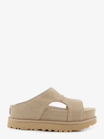 UGG Women's Goldenstar Suede Sandals Beige