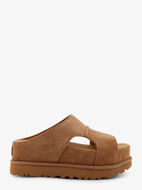 UGG Women's Goldenstar Suede Sandals Brown