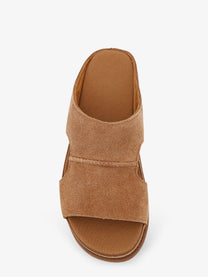 UGG Women's Goldenstar Suede Sandals Brown