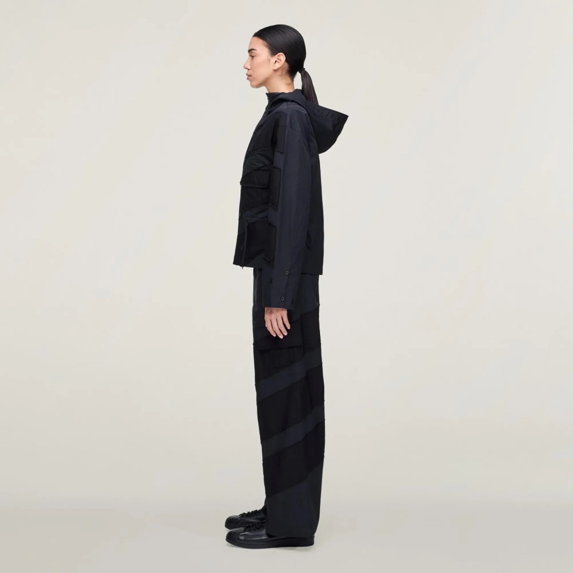 Adidas Y3 Women's Hooded Jkt Black Black