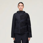 Adidas Y3 Women's Hooded Jkt Black Black, view 4