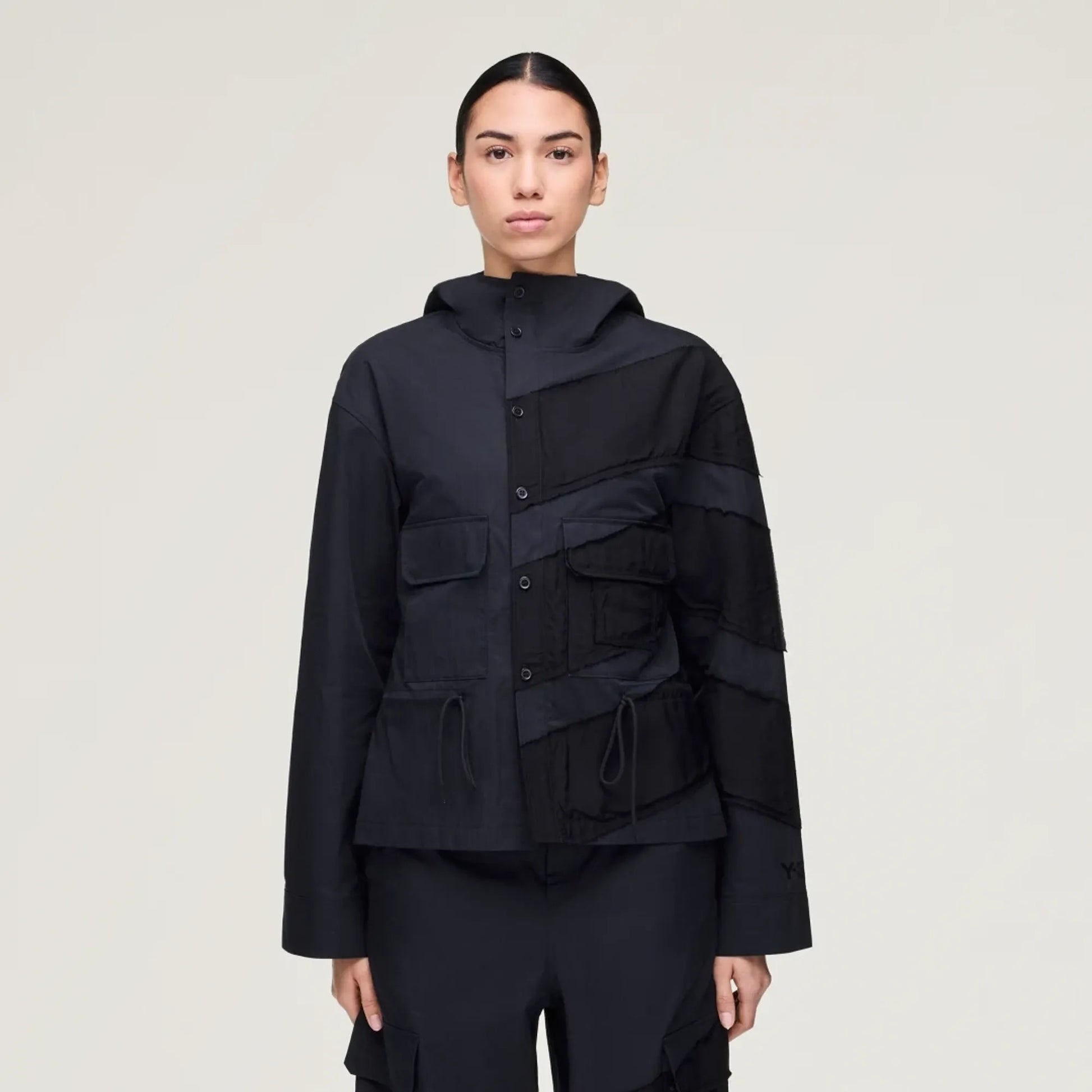 Adidas Y3 Women's Hooded Jkt Black Black