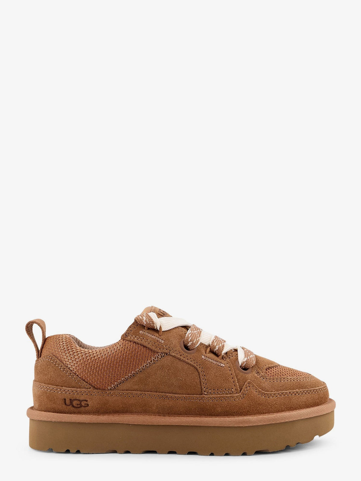 UGG Women's Lo Lowmel Suede Sneakers Brown
