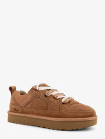 UGG Women's Lo Lowmel Suede Sneakers Brown