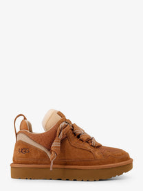 UGG Women's Lowmel Sneakers in Nylon and Suede Brown