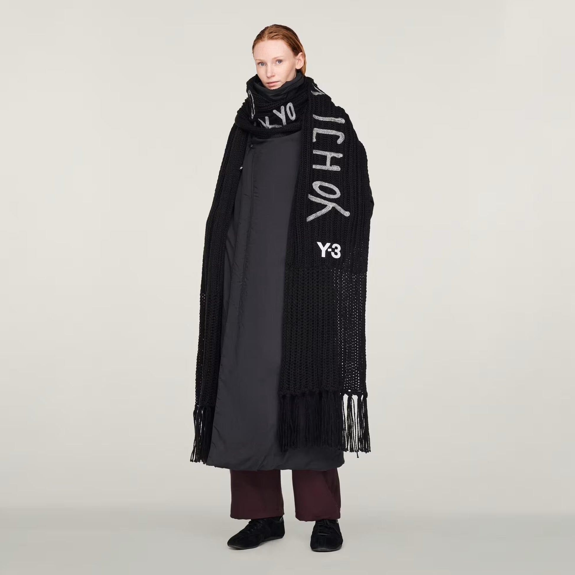 Adidas Y3 Women's Padded Coat Black Black