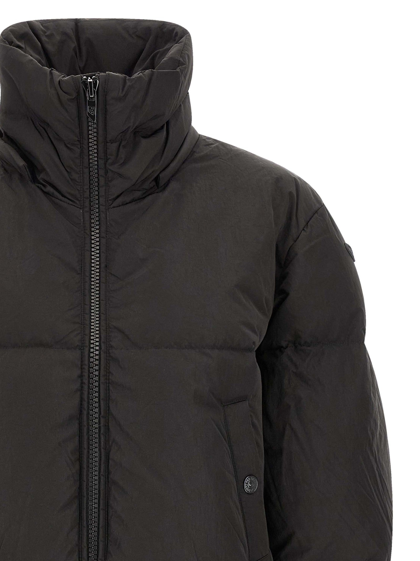 Diesel Peyt Short New Wd Down Jacket Black