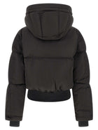 Diesel Peyt Short New Wd Down Jacket Black, view 3