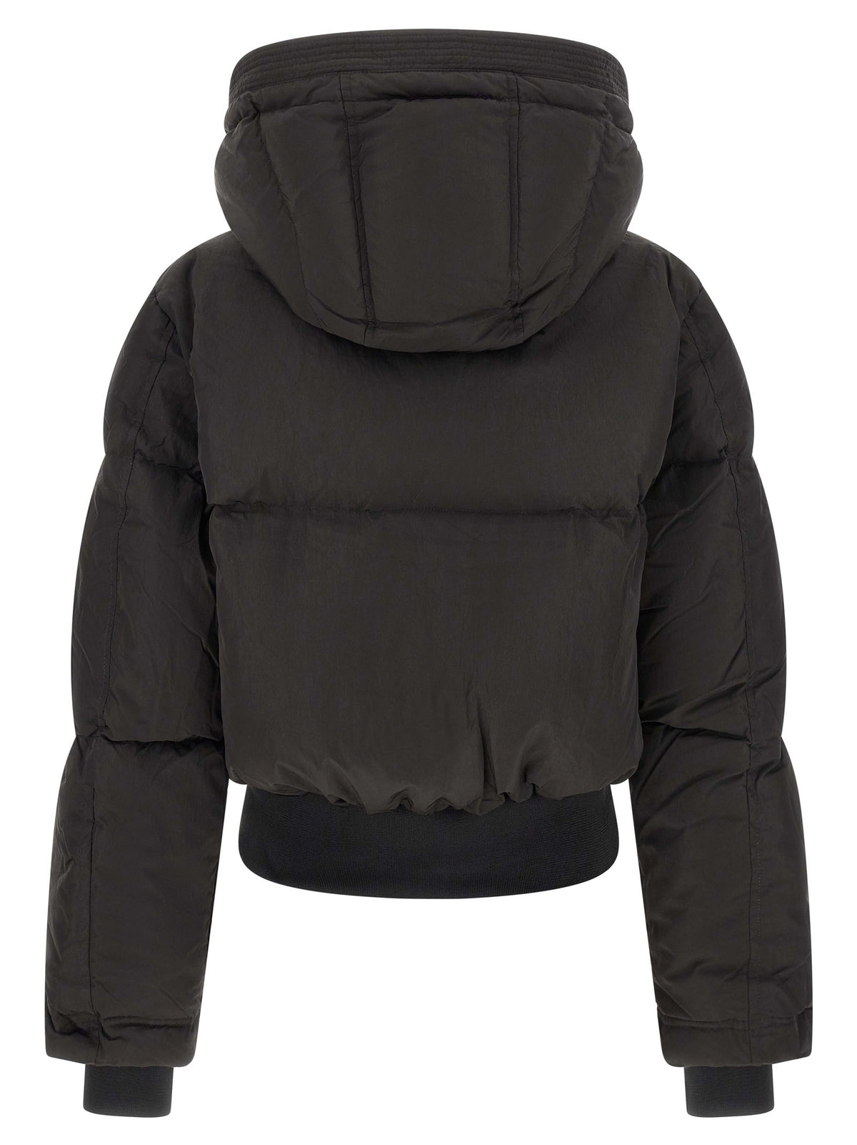 Diesel Peyt Short New Wd Down Jacket Black, view 3
