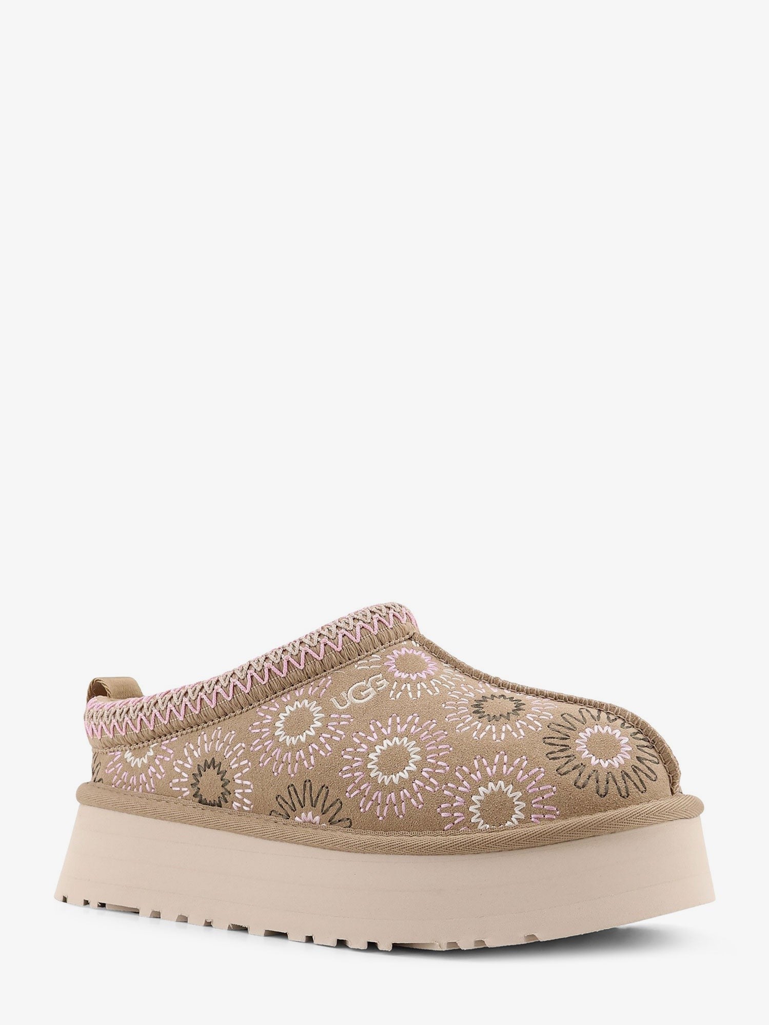 UGG Women's Tazz Suede Sandals Beige