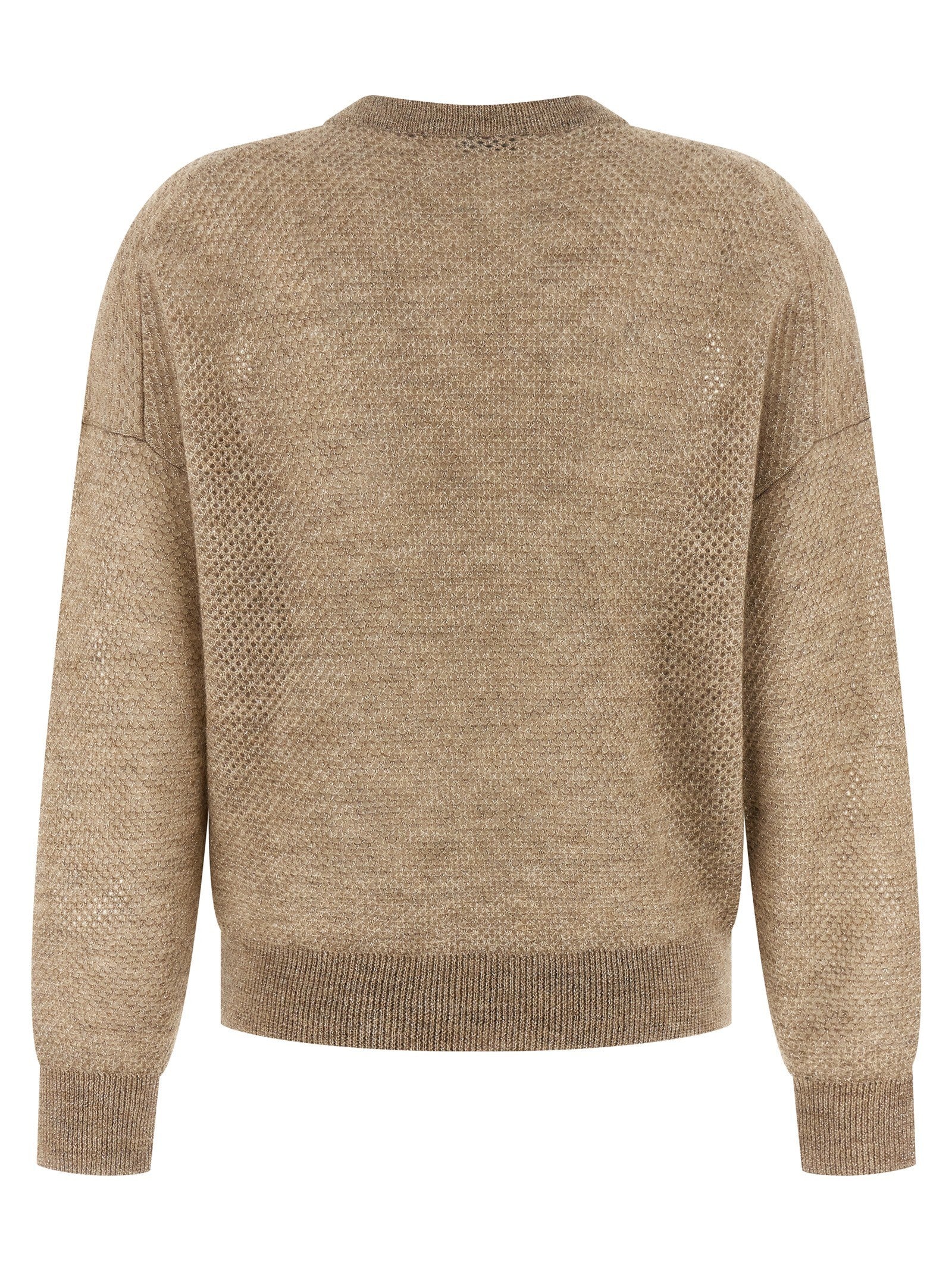 Brunello Cucinelli Waffle Knit Beige