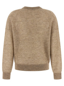 Brunello Cucinelli Waffle Knit Beige