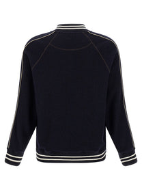 WALES BONNER - WALES BONNER - ’The October Varsity’ bomber jacket - Men’s Outerwear