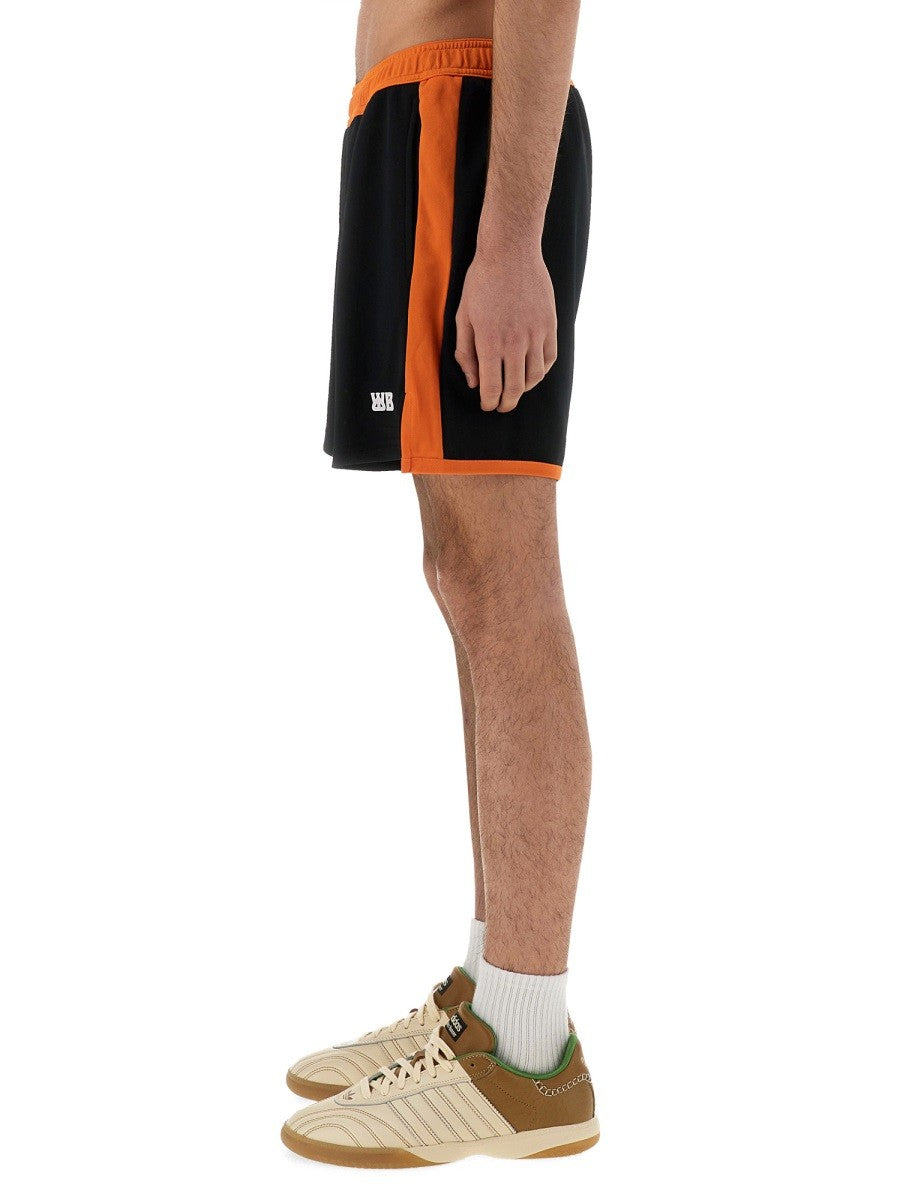 WALES BONNER - Wales Bonner Jersey Shorts - Man-&gt;Clothing-&gt;Shorts