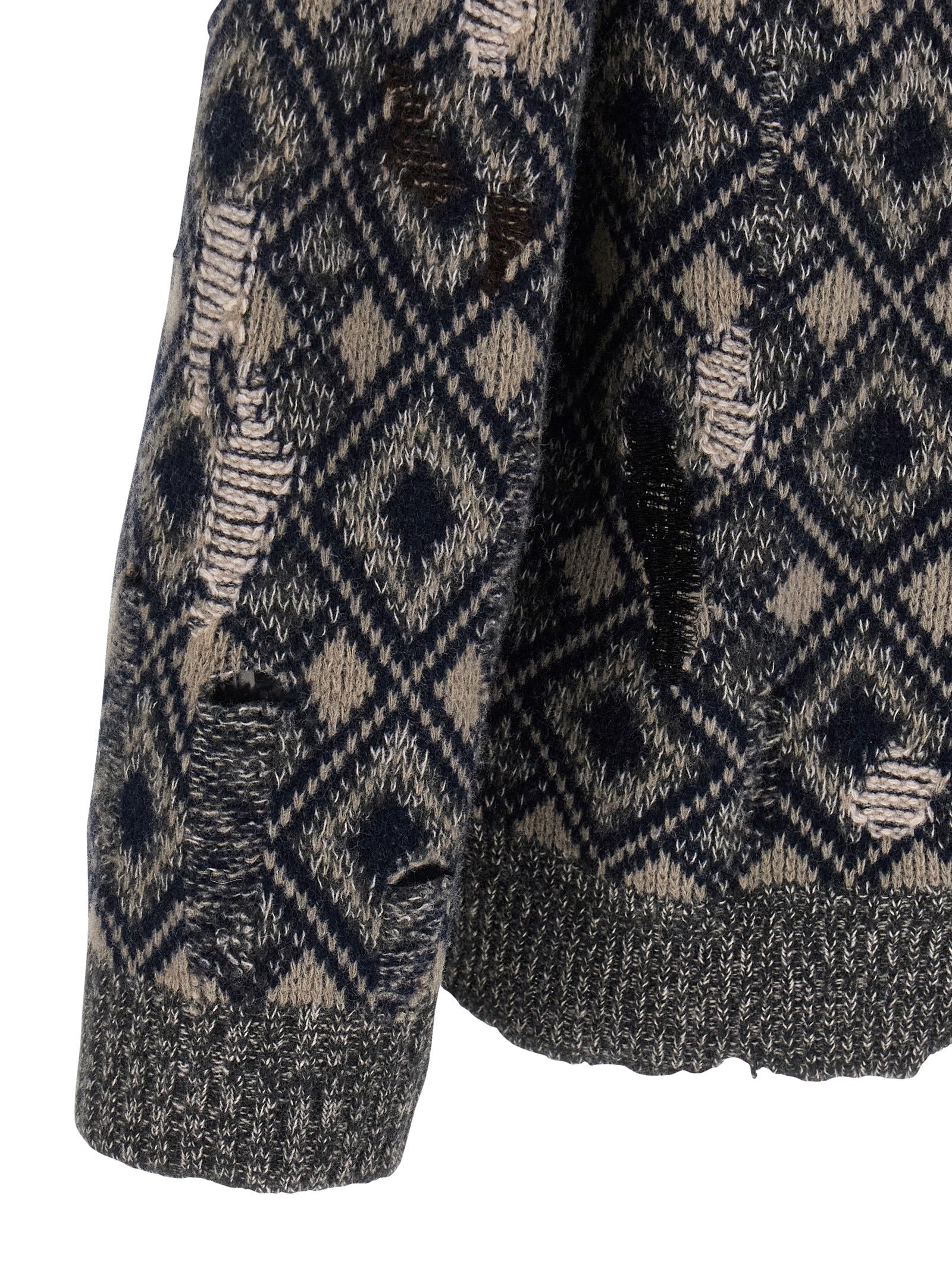 WALES BONNER - WALES BONNER - ’Sibling’ cardigan - Men’s Knitwear