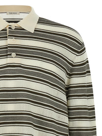 WALES BONNER - WALES BONNER - ’Samuel’ polo shirt - Men’s Tops