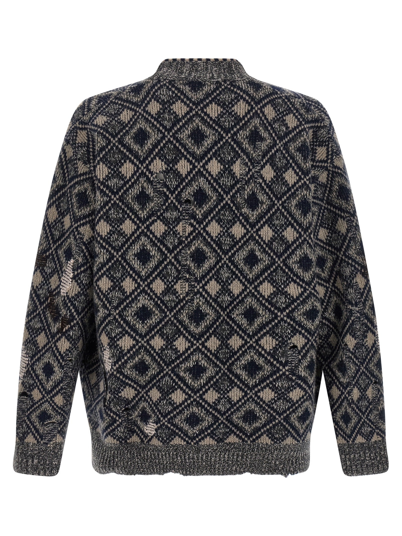 WALES BONNER - WALES BONNER - ’Sibling’ cardigan - Men’s Knitwear