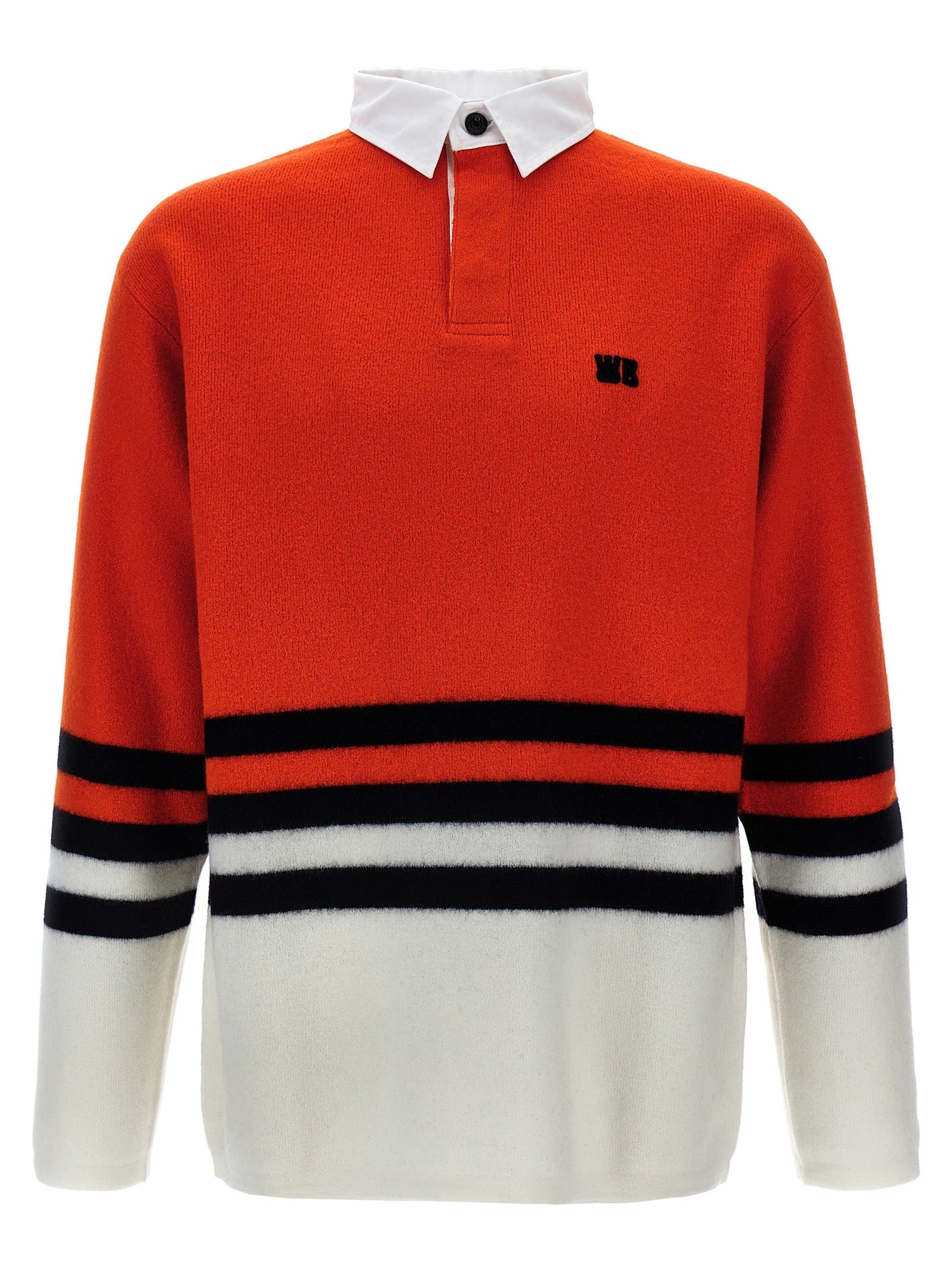 WALES BONNER - WALES BONNER - ’Cypher’ polo shirt - Men’s Tops