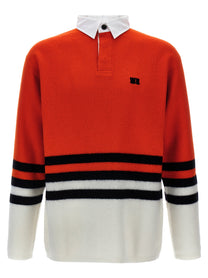 WALES BONNER - WALES BONNER - ’Cypher’ polo shirt - Men’s Tops