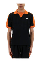 Wales Bonner Men's Jersey Polo Black