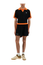 Wales Bonner Men's Jersey Polo Black, view 2