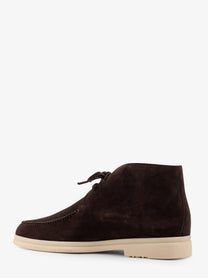 Loro Piana Men's Walk and Walk Suede Lace Black