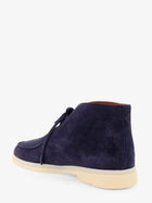 Loro Piana Men's Walk and Walk Suede Lace Blue