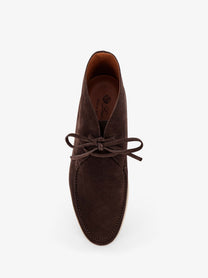 Loro Piana Men's Walk and Walk Suede Lace Black