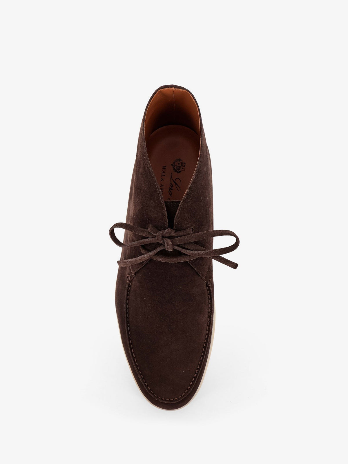 Loro Piana Men's Walk and Walk Suede Lace Black