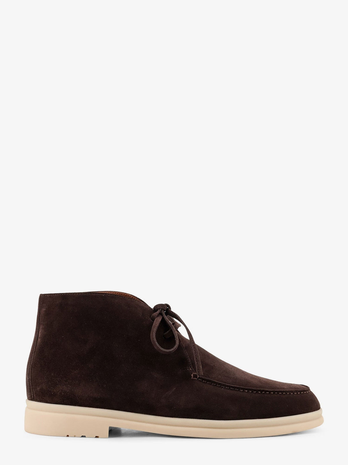 Loro Piana Men's Walk and Walk Suede Lace Black