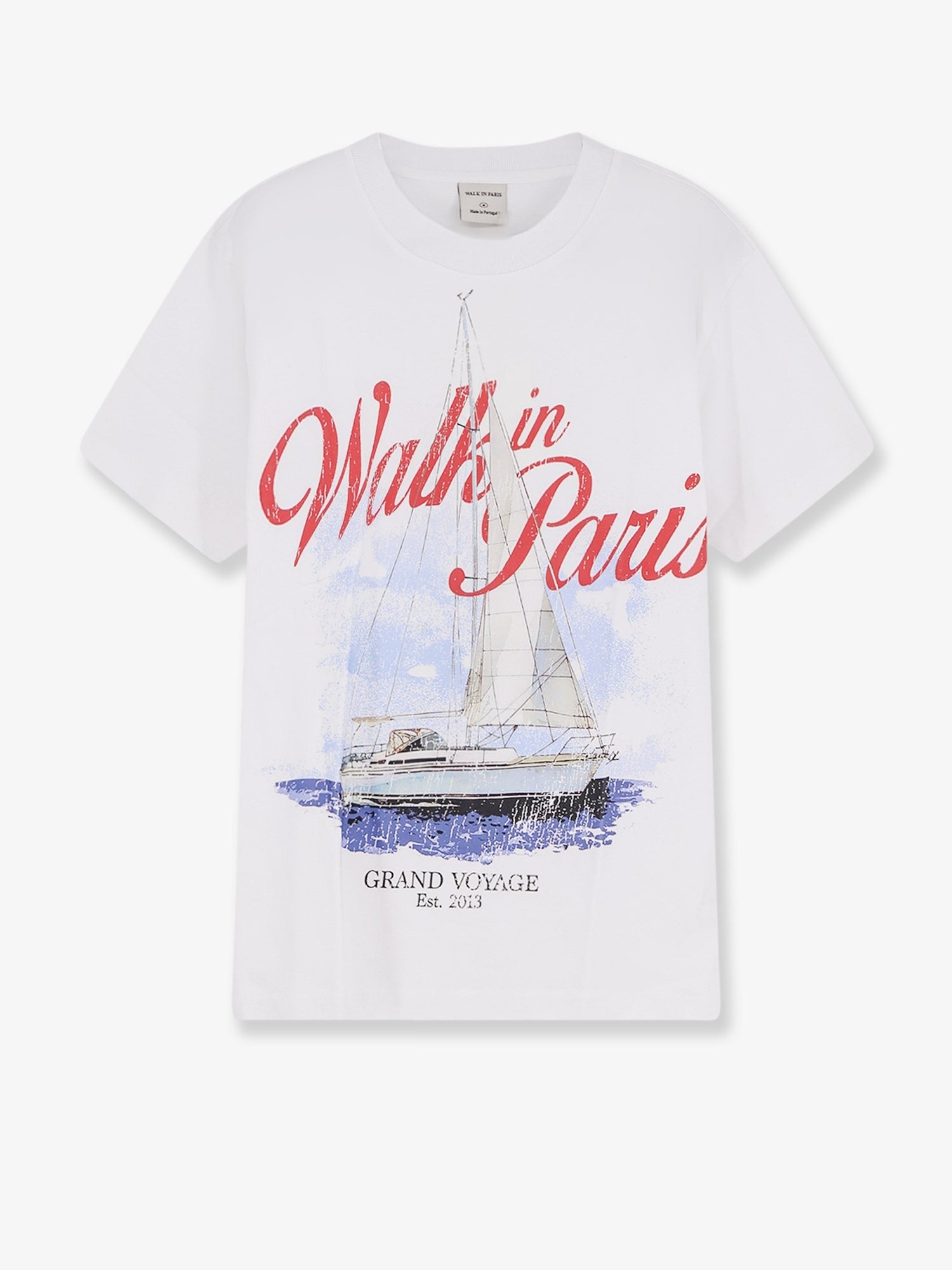 Walk In Paris Men's Walk in Paris Grand Voyage Cotton Shirt White