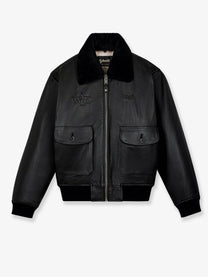 Walk In Paris Men's Walk in Paris Schott Nyc ® Leather Jacket Black
