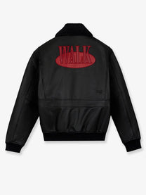 Walk In Paris Men's Walk in Paris Schott Nyc ® Leather Jacket Black