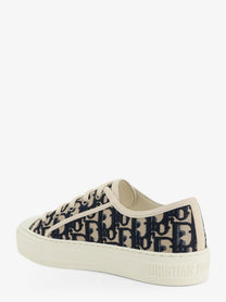Dior Women's Walkndior Sneakers in Technical Fabric and Cotton Beige