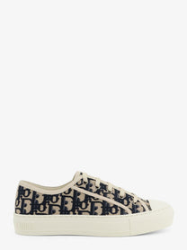 Dior Women's Walkndior Sneakers in Technical Fabric and Cotton Beige
