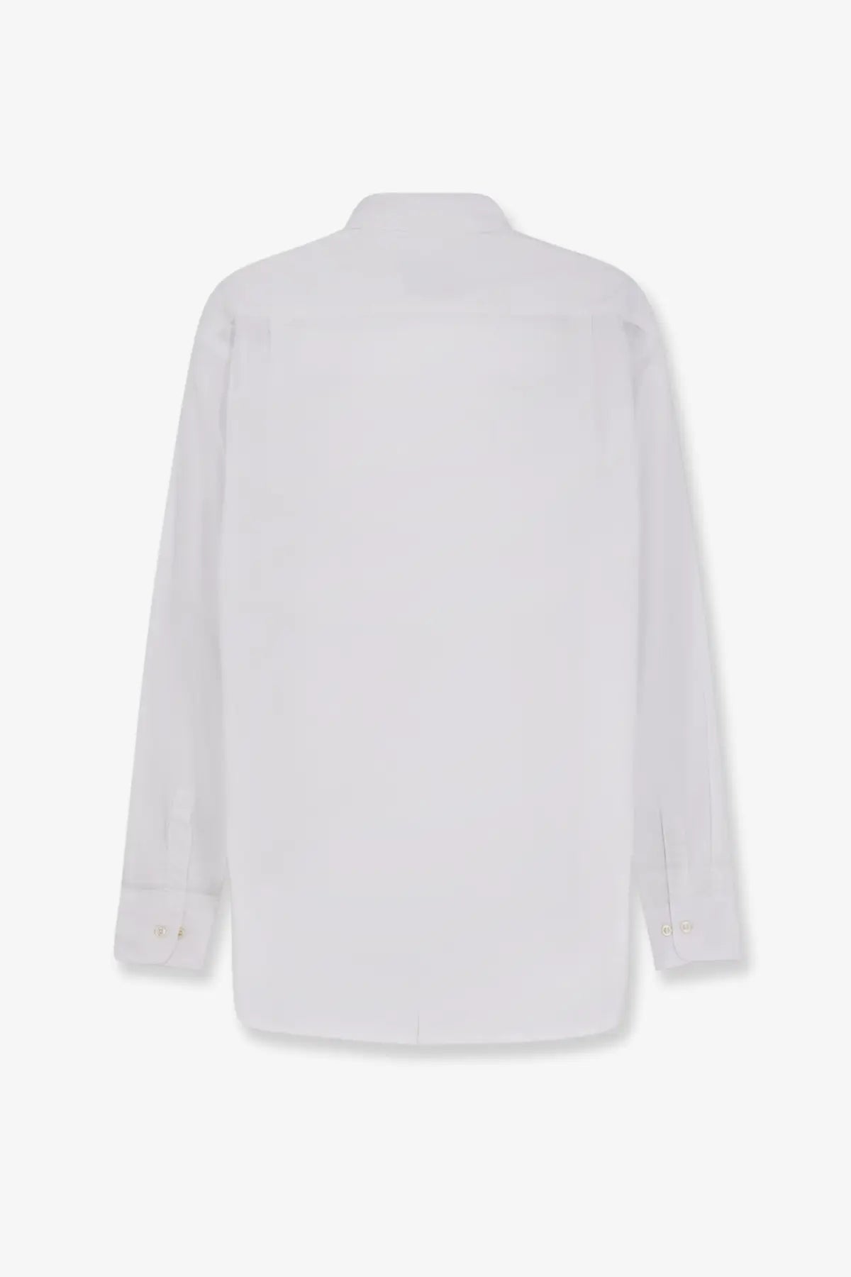 Walk in paris men’s classic cotton shirt white with long sleeves, button-down front, classic collar, and finished cuffs