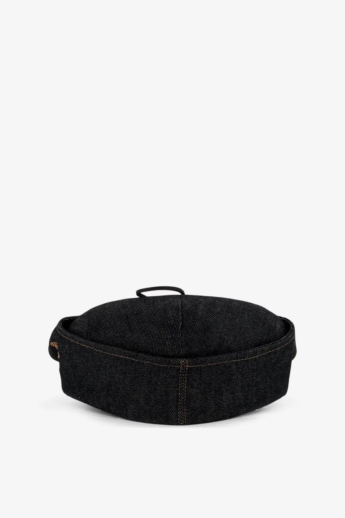 Walk In Paris Men's Sherlock Raw Denim Hat Blue, view 3