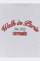 Walk In Paris Men's Sweatshirt Grey, view 3