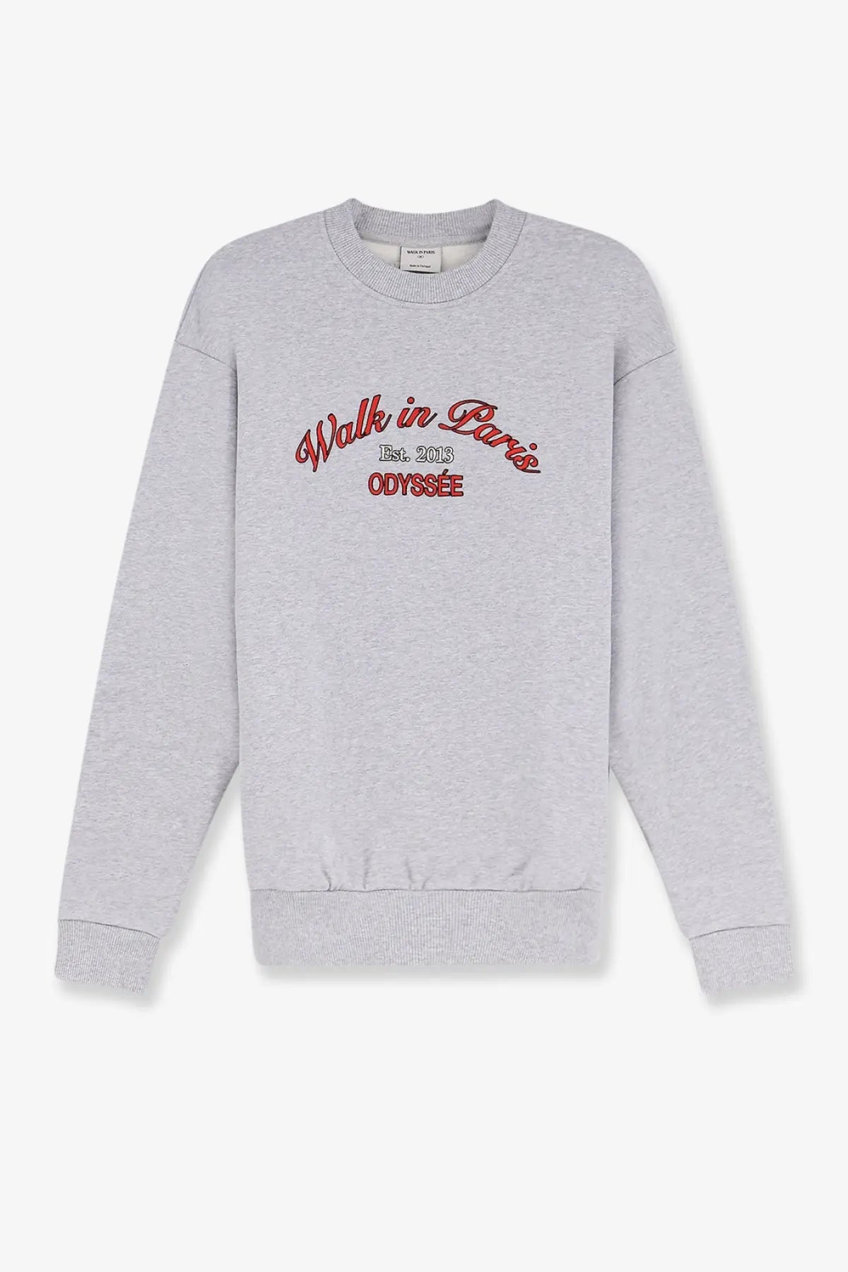 Walk In Paris Men's Sweatshirt Grey