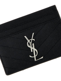 Saint Laurent Wallet Cassandras Black, view 3
