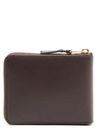 Comme Des Garcons Wallet Wallet Classic Leather Line Brown, view 2