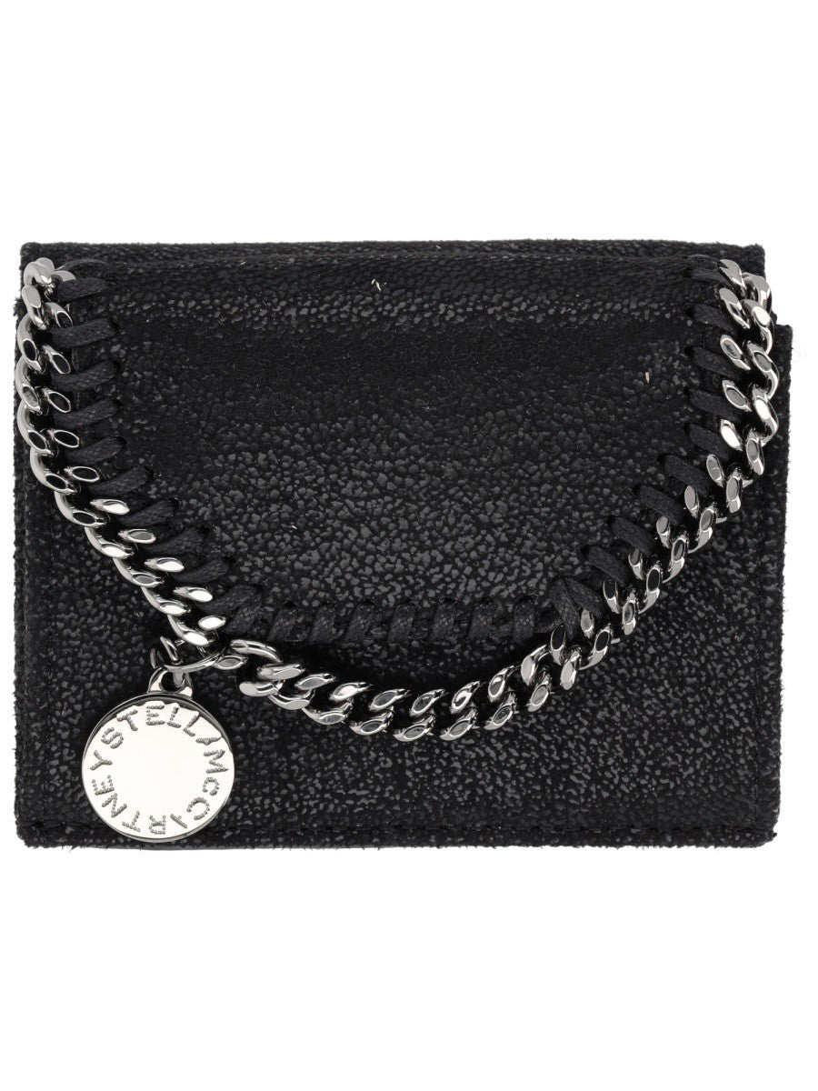 Stella McCartney Women's Wallet Holder Falabella Black