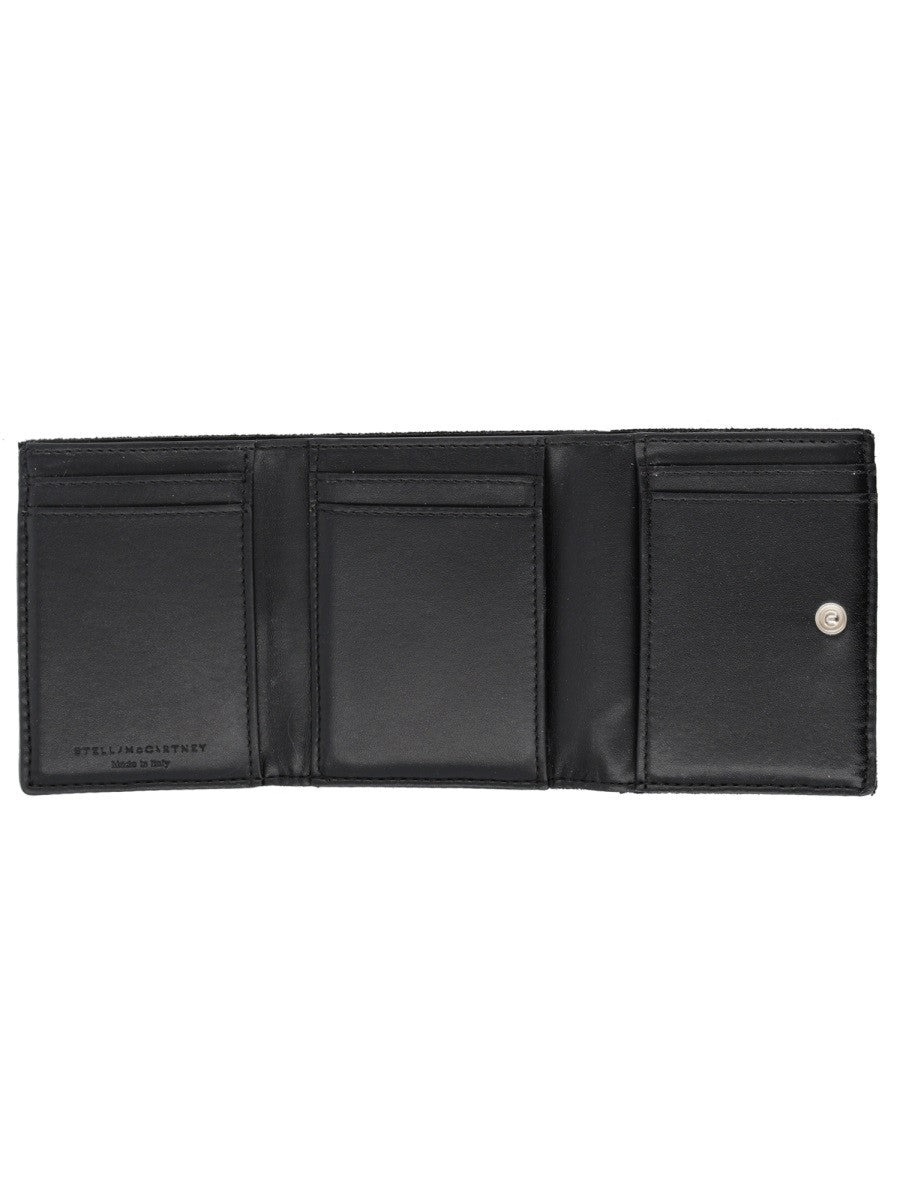 Stella McCartney Women's Wallet Holder Falabella Black