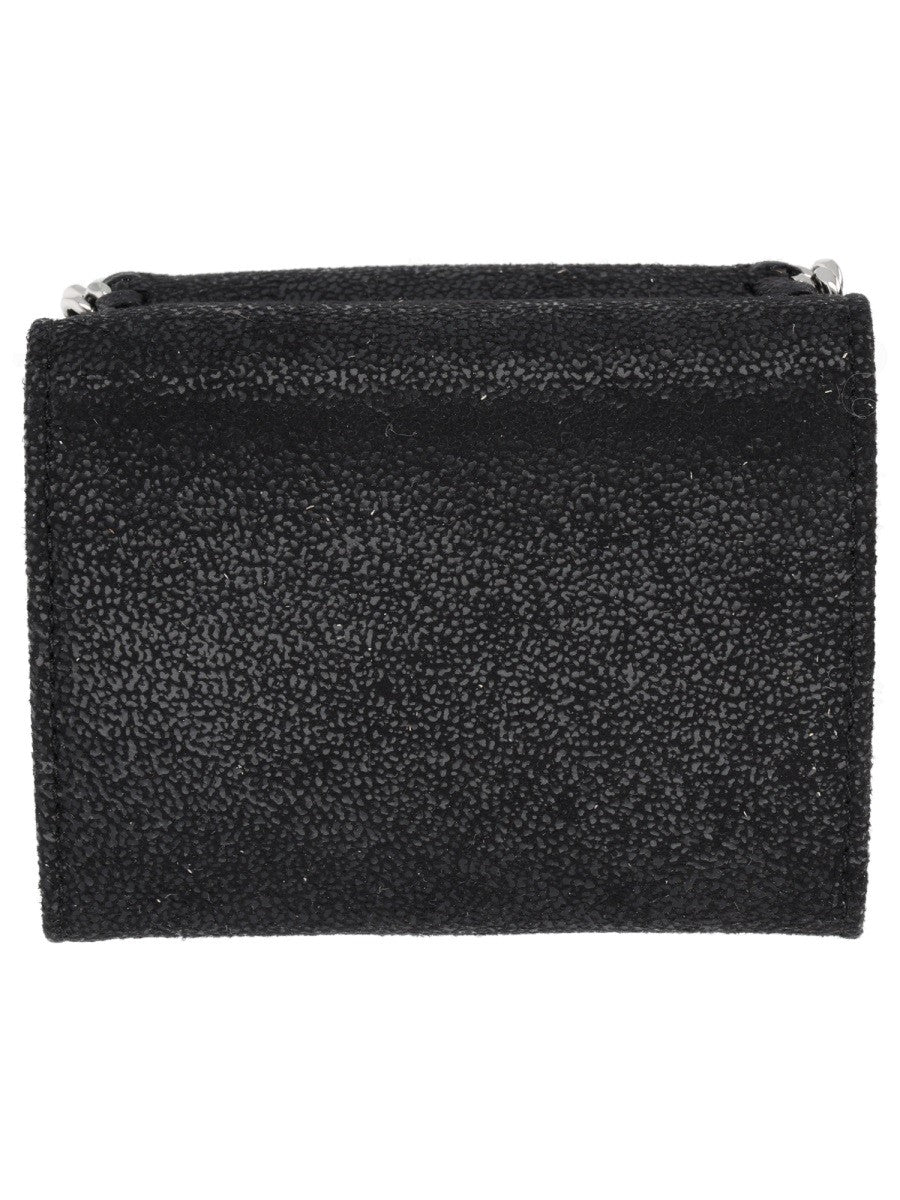 Stella McCartney Women's Wallet Holder Falabella Black